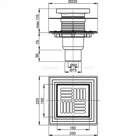 Alcaplast  APV4444