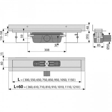 Alcaplast  APZ16-650