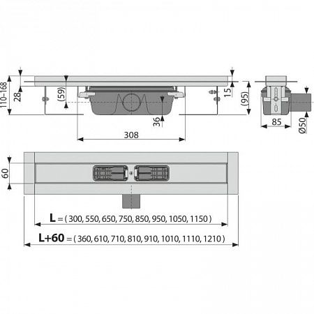 Alcaplast  APZ6S-950