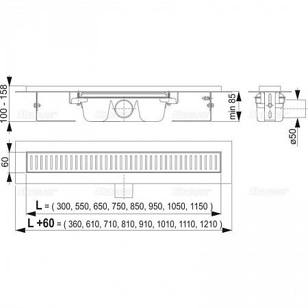 Alcaplast  APZ1S-300