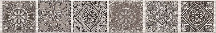 Бордюр Azori Grazia Mocca Nefertiti 6,2x40,5