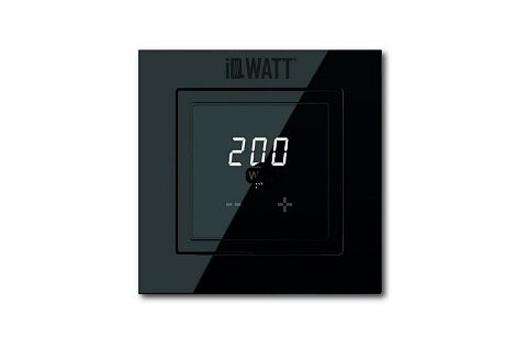 IQwatt IQ Thermostat IQ THERMOSTAT D BLACK