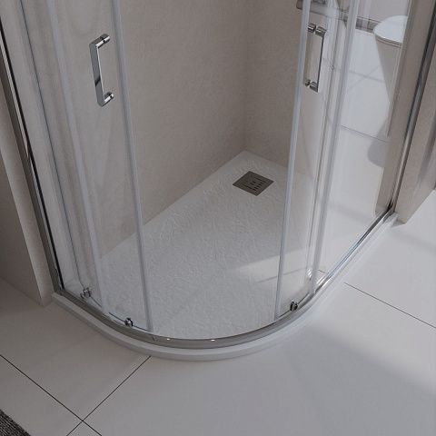 BelBagno Uno TRAY-MR-UNO-RH-120/80-550-35-W-L-CR