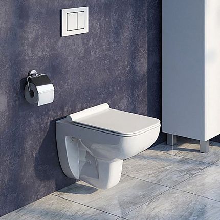 Унитаз подвесной Iddis Vibe VIBRDSEI25 безободковый, с микролифтом