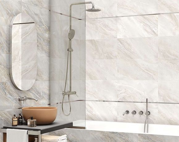 Керамогранит New Trend Sunrock. Фото в интерьере