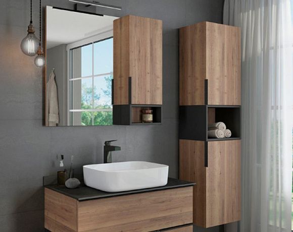 Мебель для ванной Comforty Штутгарт. Фото в интерьере
