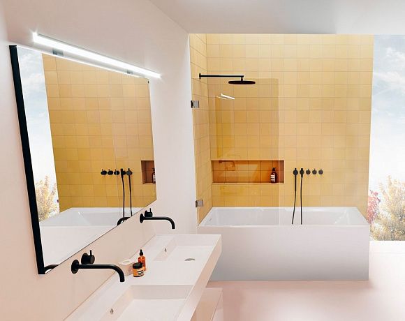 Сантехника Riho Still Shower. Фото в интерьере