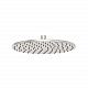 Верхний душ Paini 50PW759TT25 250 мм, никель матовый
