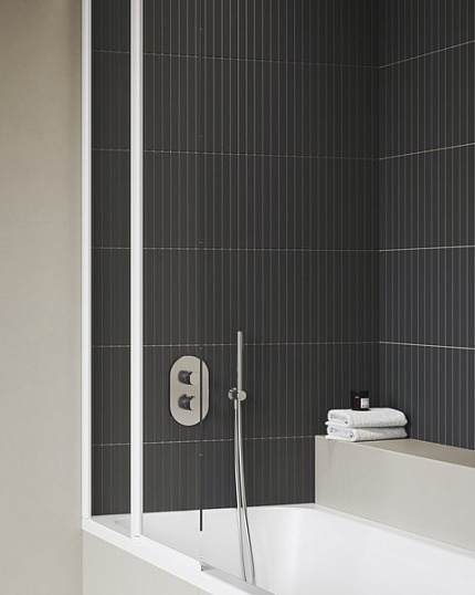 Смеситель скрытого монтажа CR II 063.00CR II.O2 ХРОМ (2 вывода) + нужен RB 071.50 (X070074) X070455
