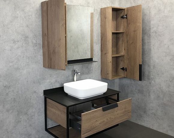 Мебель для ванной Comforty Кёльн. Фото в интерьере