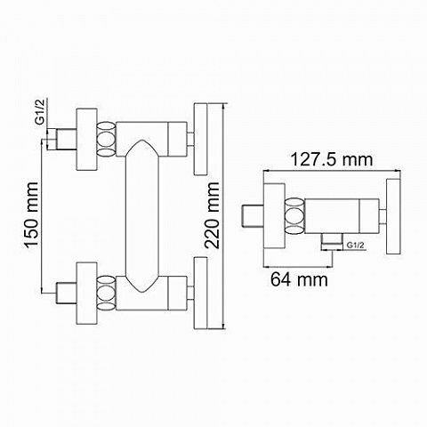 Wasserkraft Weser 7800 7802