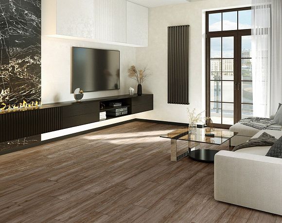 Керамогранит Alma Ceramica Sanray. Фото в интерьере