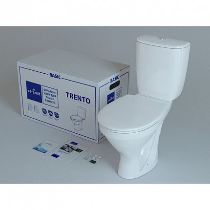 Унитаз-компакт Cersanit Trento S-KO-TR011-3/6-PL-w