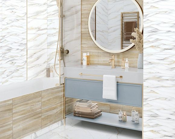 Керамогранит Alma Ceramica Corsica. Фото в интерьере