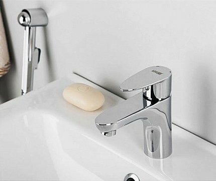 Leine 3508 Смеситель для умывальника с гигиенической лейкой