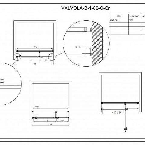 Cezares VALVOLA VALVOLA-B-1-90-C-Cr