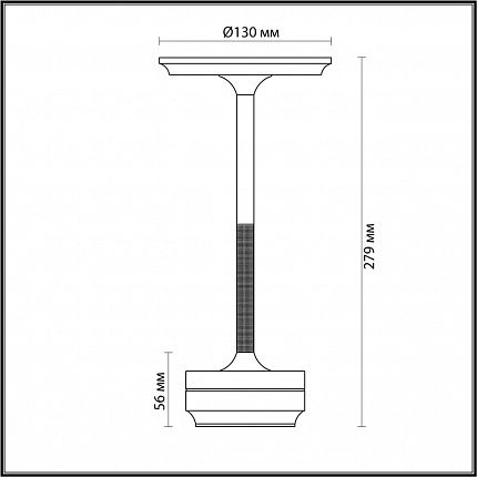 Настольная лампа ODEON LIGHT TET-A-TET 5033/6TL L-VISION