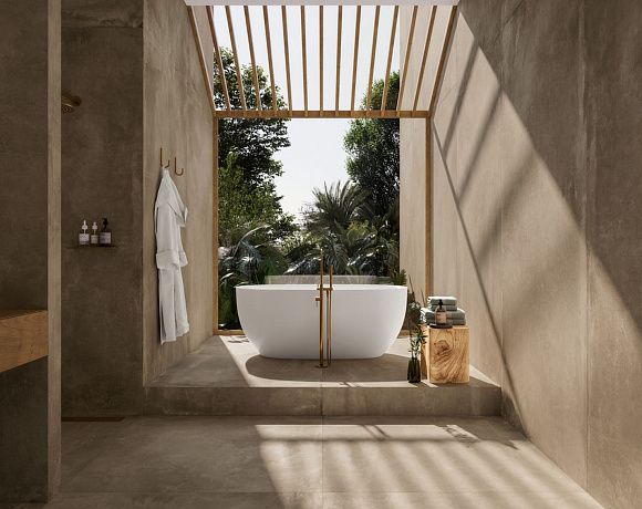 Керамогранит Imola Ceramica Azuma Up. Фото в интерьере