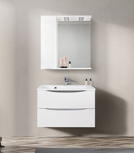 Зеркальный шкаф BELBAGNO MARINO-SPC-800/750-1A-BL-P, MARINO-SPC-800/750-1A-BL-P-R