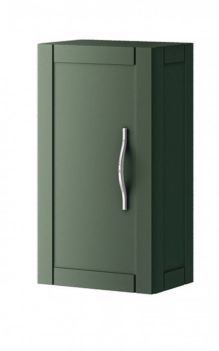 TIFFANY Шкафчик подвесной с одной распашной дверцей, реверсивный 55333 Verde opaco, 30x20x55