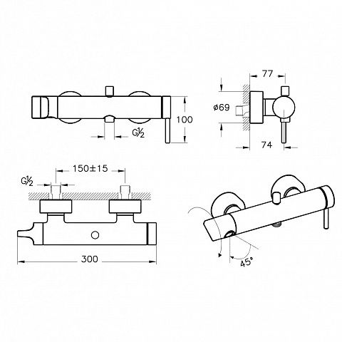 Vitra Origin A4261936WTC