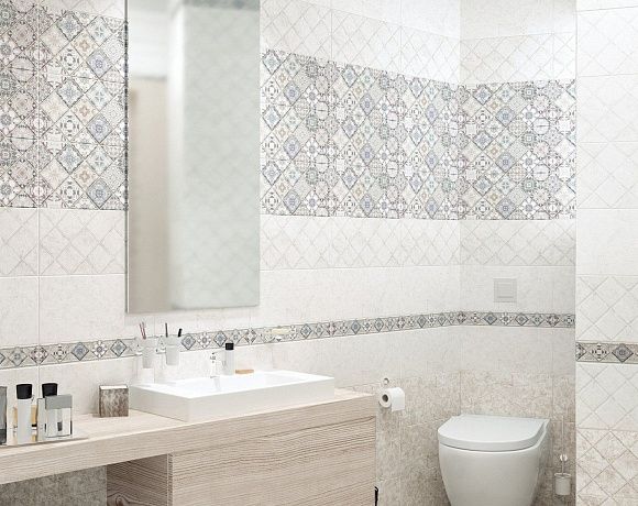 Керамогранит Alma Ceramica Trevis. Фото в интерьере