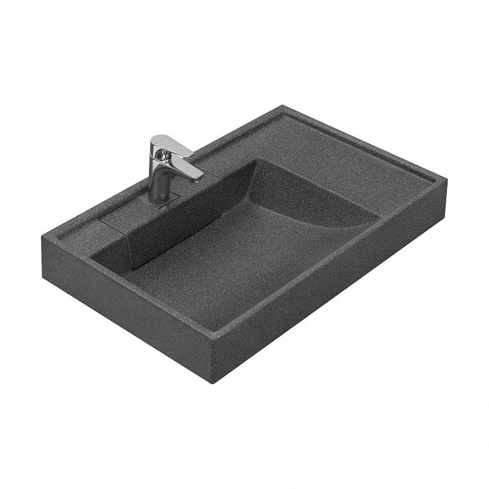 Раковина Aquaton Рейн 80 графит
