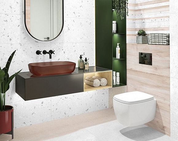 Керамогранит New Trend Play. Фото в интерьере