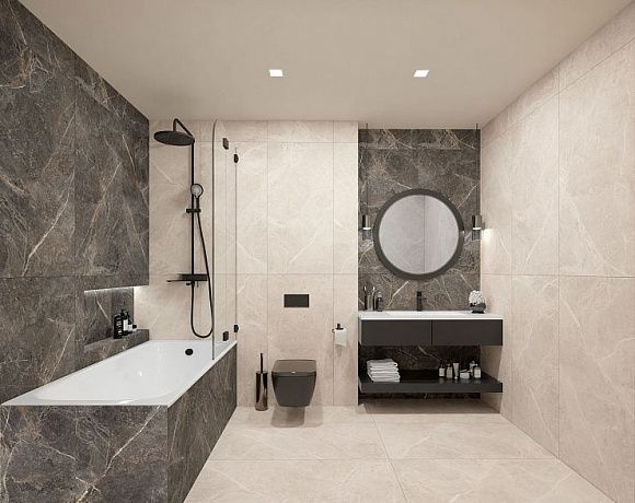 Global Tile Oscar. Фото в интерьере