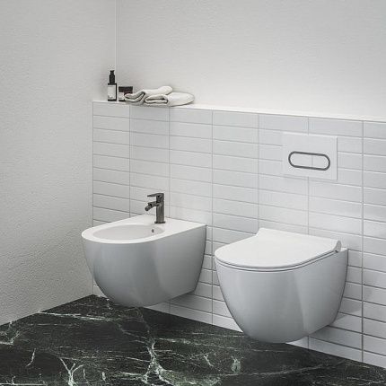 Смеситель для биде Ravak Eleganta однорычажный графит матовый X070332