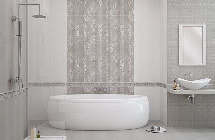 Облицовочная плитка Eletto Ceramica Agra GREY ARABESCO 506291101