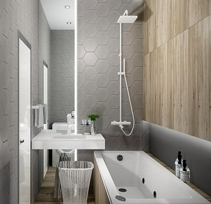 Керамогранит Creto  Kronewald темно-бежевый 15х90