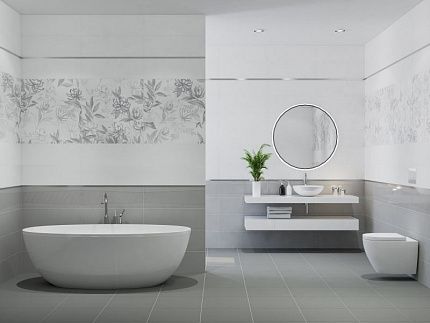 Декор Eletto Ceramica IDILIO GREY GRADINO 587472001