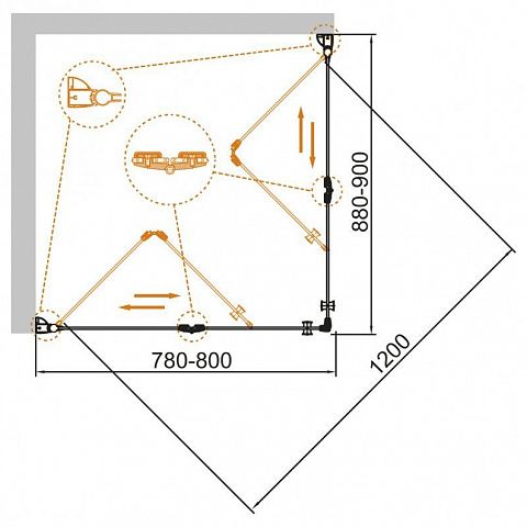 Cezares ECO ECO-O-ASH-2-80/90-C-Cr