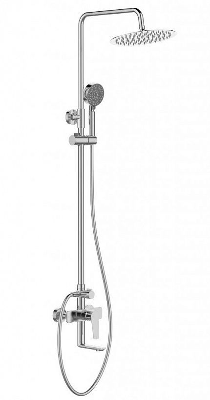 Душевая стойка со смесителем для ванны BELBAGNO ANCONA-VSCM-CRM