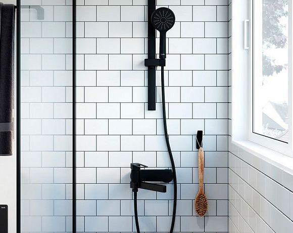 Сантехника IDDIS Shower Hose. Фото в интерьере