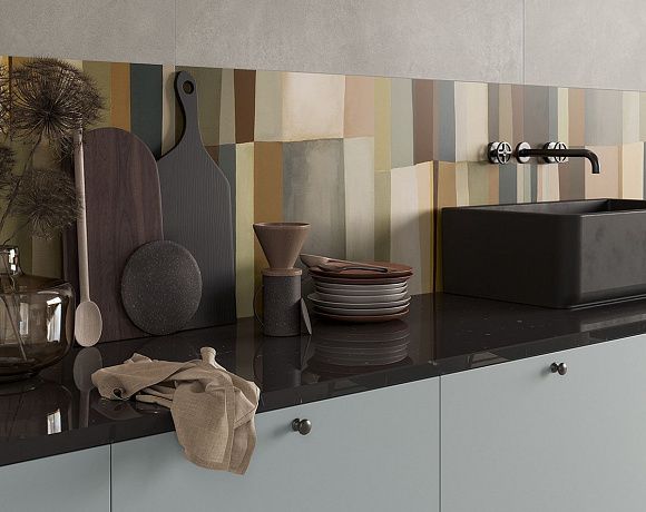 Керамогранит Imola Ceramica Retina. Фото в интерьере