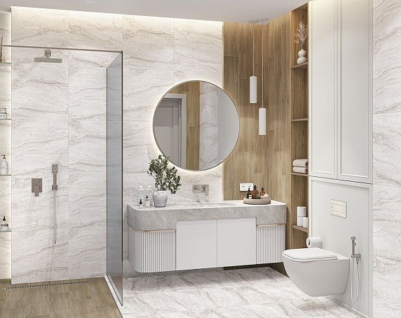 Керамогранит Alma Ceramica Bottichino. Фото в интерьере
