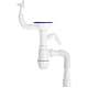 Сифон для кухонной мойки 3 1/2"-40*40/50 IDDIS Kitchen Line S11UPS0i84