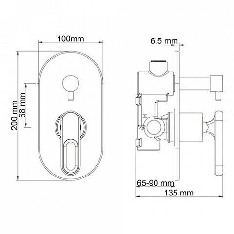 Wasserkraft Kammel 1800 1841