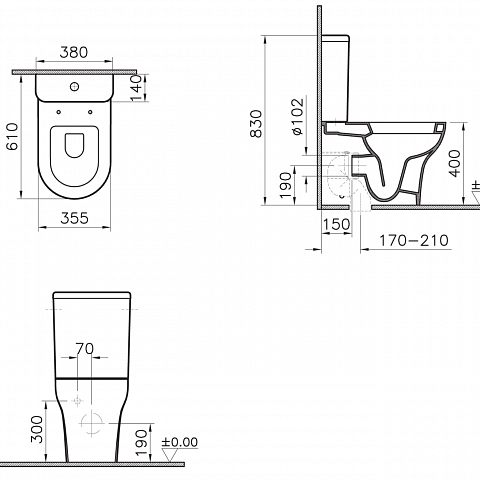 Vitra Zentrum 9012B003-7226
