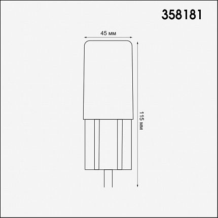 Ландшафтный светильник NOVOTECH NOKTA 358181 STREET
