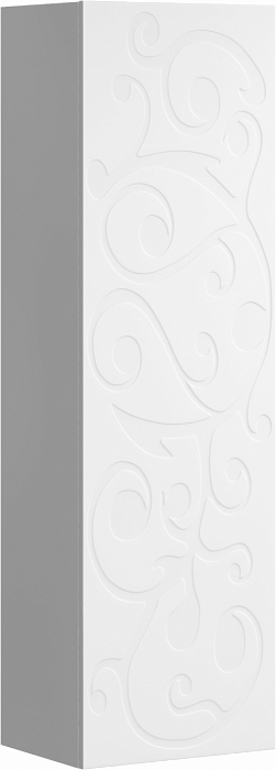 Пенал подвесной Clarberg Elegance белый EL0504