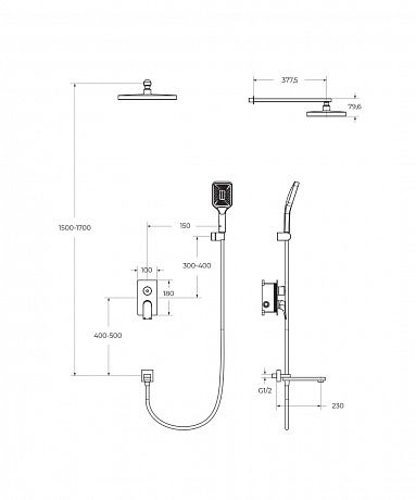 BelBagno Due DUE-VDSET-CRM