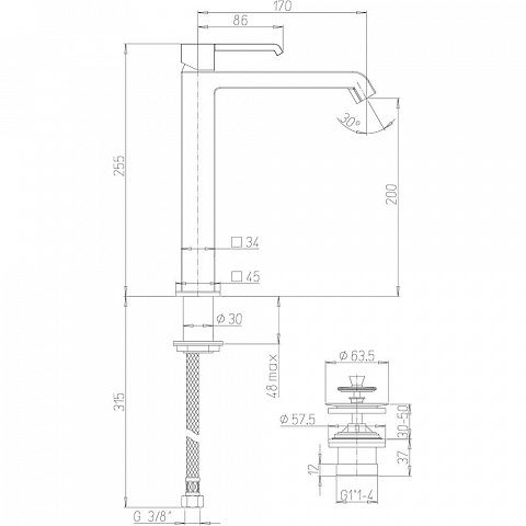 Paini Q 19CR211LLESR