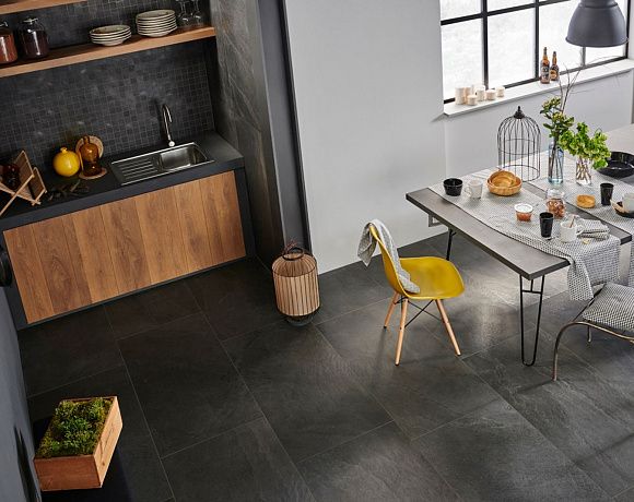 Керамогранит Imola Ceramica X-Rock. Фото в интерьере