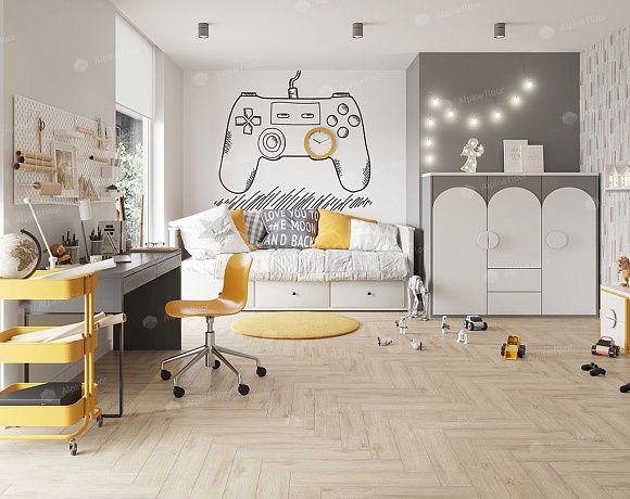 SPC ламинат Alpine Floor Parquet Light. Фото в интерьере